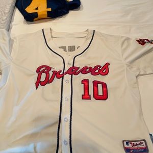 ATL Braves Chipper Jones Throwback Jersey